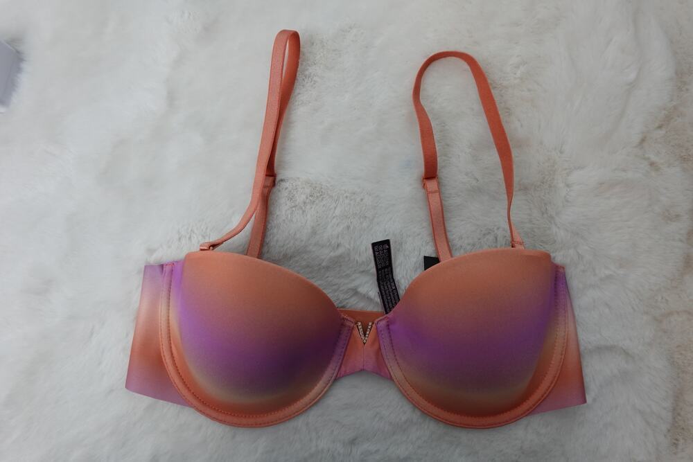 Stunning Victoria's Secret Sunset Gradient Demi Bra size 34C
